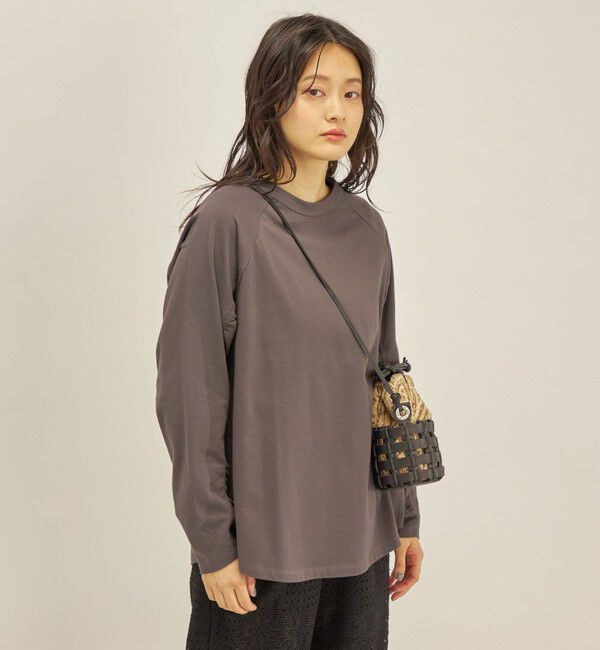 SHIPS for women「ギャザー スリーブ ラグラン TEE◇」|Tシャツ・カットソー|