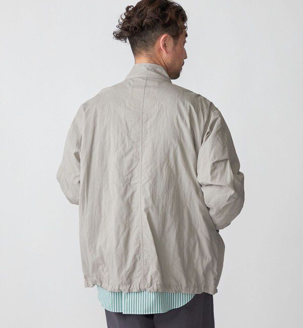 SHIPS「SHIPS: M-65 ミリタリー キルトステッチ ショート モッズブルゾン」|ブルゾン・スタジャン|