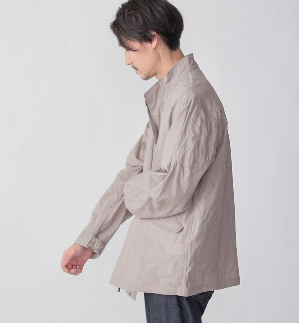 SHIPS「SHIPS: M-65 ミリタリー キルトステッチ ショート モッズブルゾン」|ブルゾン・スタジャン|