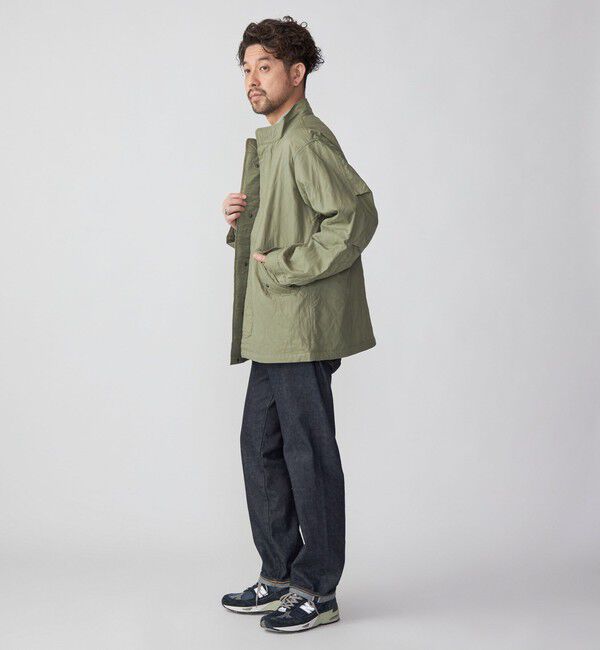 SHIPS「SHIPS: M-65 ミリタリー キルトステッチ ショート モッズブルゾン」|ブルゾン・スタジャン|