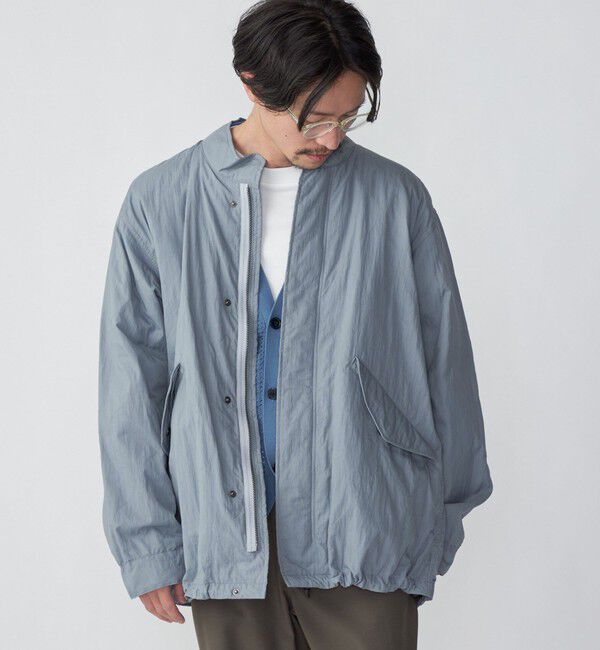 SHIPS「SHIPS: M-65 ミリタリー キルトステッチ ショート モッズブルゾン」|ブルゾン・スタジャン|