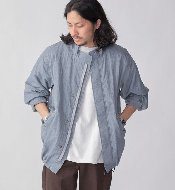 SHIPS「SHIPS: M-65 ミリタリー キルトステッチ ショート モッズブルゾン」|ブルゾン・スタジャン|