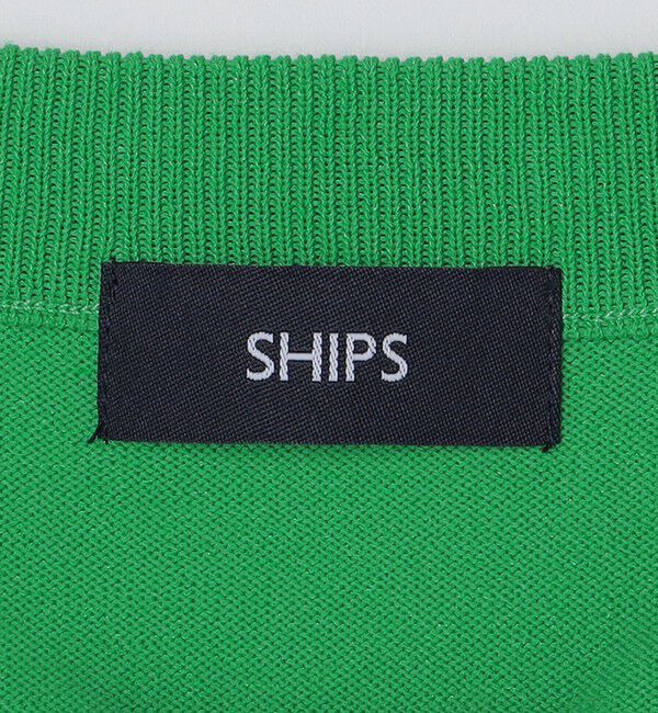 SHIPS「SHIPS:〈洗濯機可能〉TEXBRID(R) クルーネック リネン ニット」|ニット・セーター|