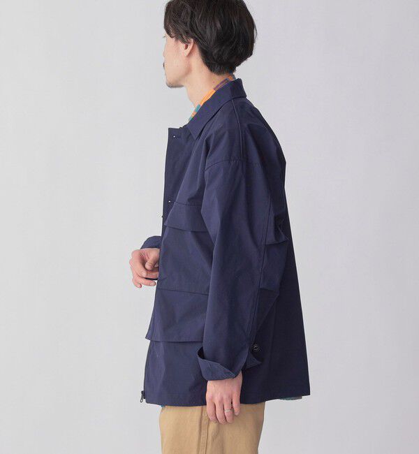 SHIPS「【SHIPS別注】+phenix:〈撥水〉ミリタリー/フィッシャーマンシャツ (セットアップ対応)」|ブルゾン・スタジャン|