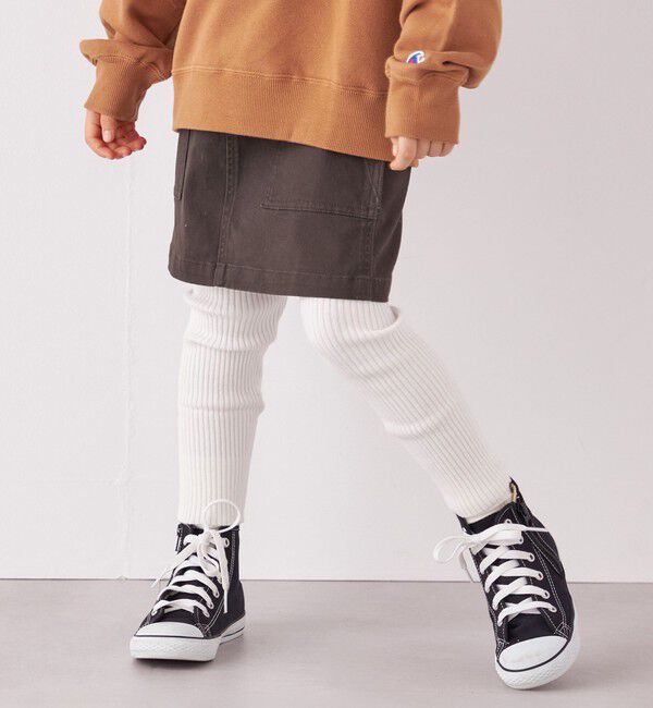 SHIPS any「【SHIPS any別注】ROKX:〈ストレッチ〉ツイル マウンテンスカート<KIDS>◇」|スカート|