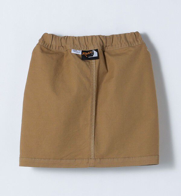 SHIPS any「【SHIPS any別注】ROKX:〈ストレッチ〉ツイル マウンテンスカート<KIDS>◇」|スカート|