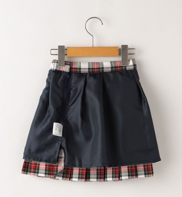 SHIPS KIDS「SHIPS KIDS:110～130cm / タータンチェック プリーツ スカート」|スカート|