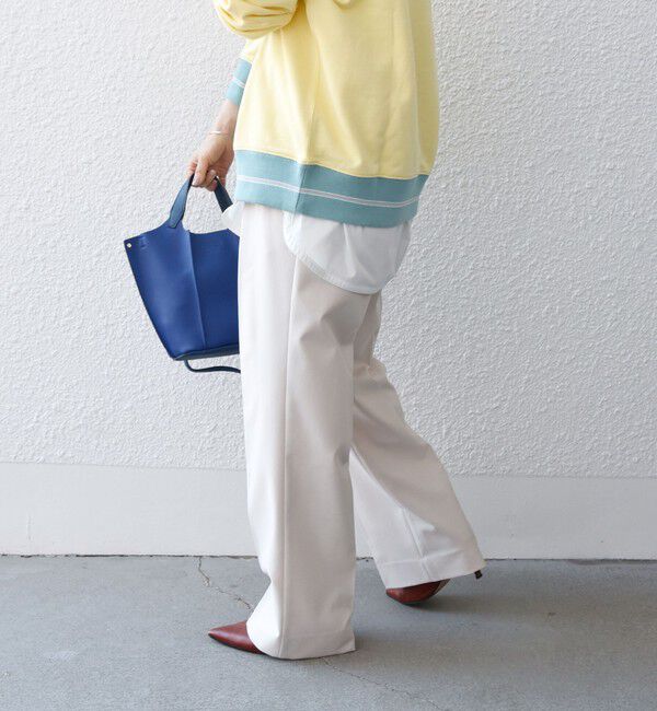 SHIPS any「SHIPS any:〈洗濯機可能〉ワイド ストレート マニッシュ パンツ」|その他|