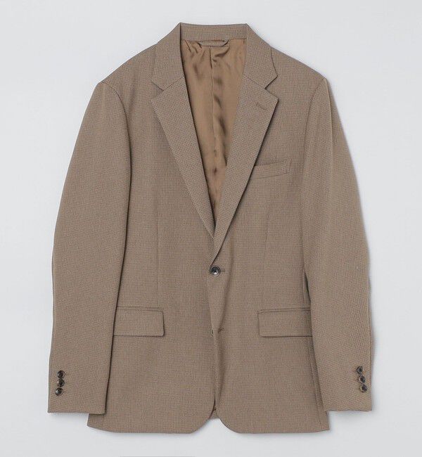 SHIPS Colors 「SHIPS Colors: 〈洗濯機可能〉マルチファンクション 2B ジャケット セットアップ対応」|テーラードジャケット|ベージュ