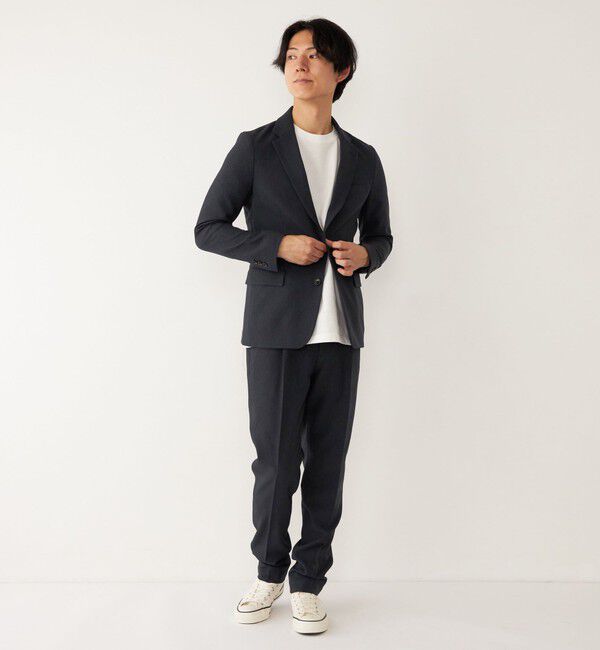 SHIPS Colors 「SHIPS Colors: 〈洗濯機可能〉マルチファンクション 2B ジャケット セットアップ対応」|テーラードジャケット|