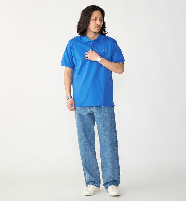 SHIPS「【SHIPS別注】LACOSTE: NEW 70's ドロップテイル ポロシャツ」|Tシャツ・カットソー|