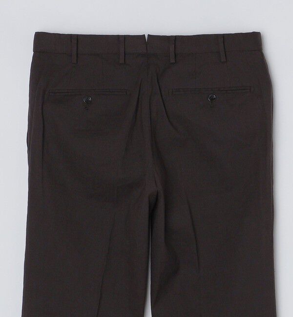 SHIPS「SHIPS:〈セットアップ対応/手洗い可能〉 イージー リネン ストレッチ パンツ」|チノ|