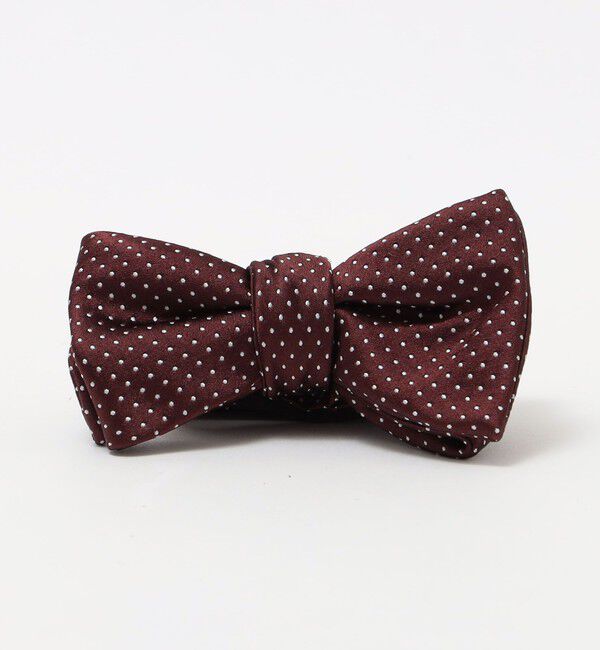 SHIPS「SHIPS: フォサッティ ピンドット 蝶ネクタイ」|ネクタイ・蝶ネクタイ|ワイン