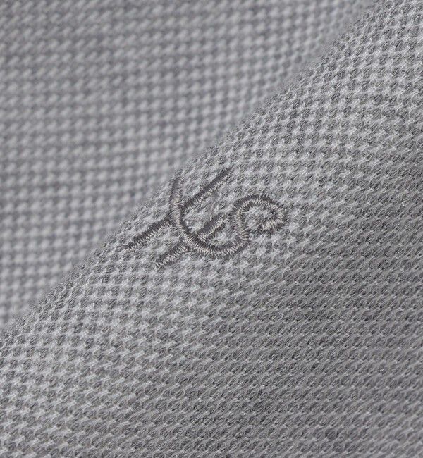 SHIPS「【WEB限定】SHIPS: ワンポイント ロゴ バーズアイ Tシャツ 24SS」|Tシャツ・カットソー|