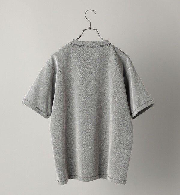 SHIPS「【WEB限定】SHIPS: ワンポイント ロゴ バーズアイ Tシャツ 24SS」|Tシャツ・カットソー|