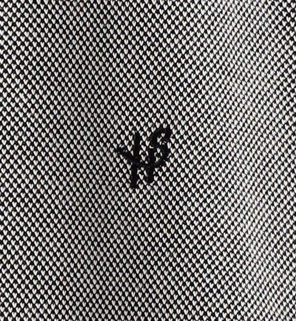 SHIPS「【WEB限定】SHIPS: ワンポイント ロゴ バーズアイ Tシャツ 24SS」|Tシャツ・カットソー|