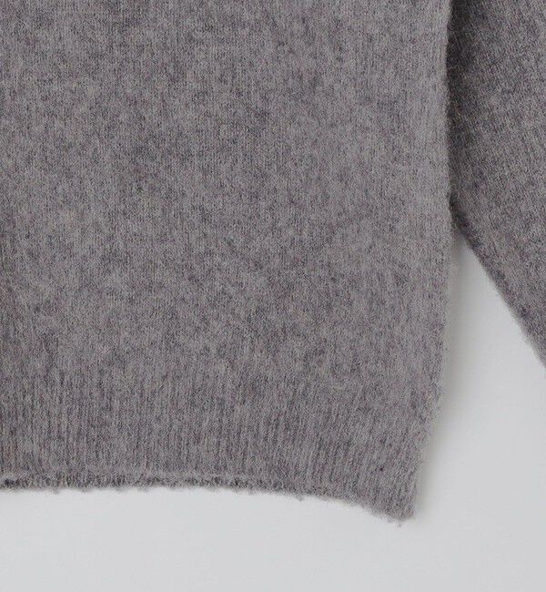 SHIPS「SHIPS: 7ゲージ ウール シャギー クルーネック ニット」|ニット・セーター|