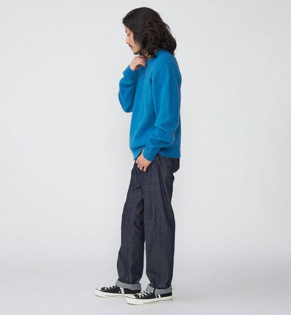 SHIPS「SHIPS: 7ゲージ ウール シャギー クルーネック ニット」|ニット・セーター|