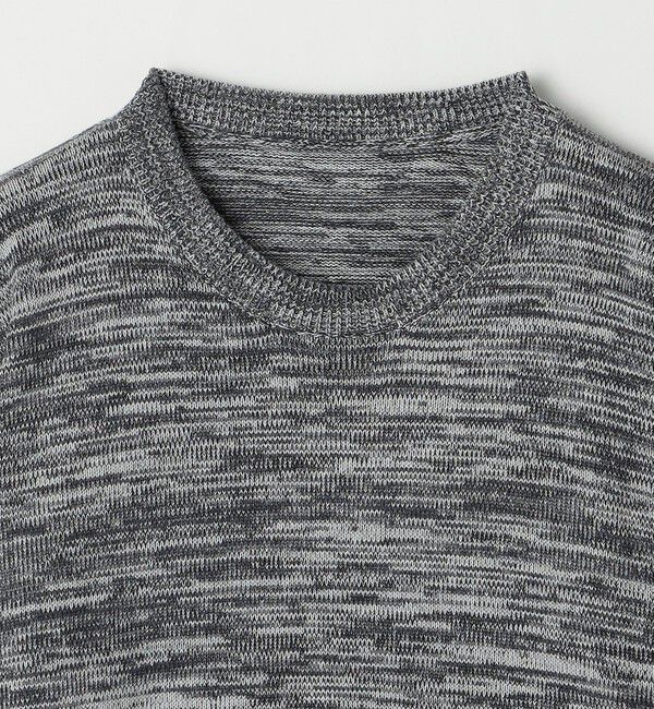 SHIPS any「SHIPS any: 〈手洗い可能〉 メランジ コットン ミックス クルーネック ニット◇」|ニット・セーター|
