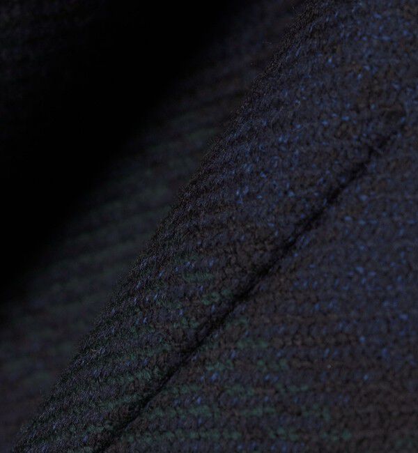 SHIPS「SHIPS: Lanificio di Pray 社製生地 ブラックウォッチ チェック ジャケット」|テーラードジャケット|