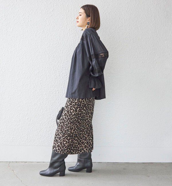 SHIPS for women「〈手洗い可能〉綿 ピコレース デザイン ブラウス ◇」|シャツ・ブラウス|