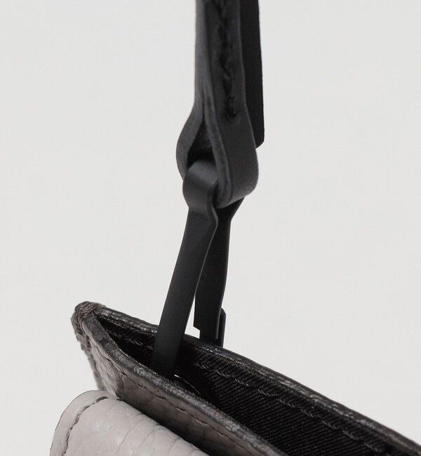 SHIPS「【SHIPS別注】TOMOE: UTILITY CDC コンビレザー ネックウォレット」|財布|