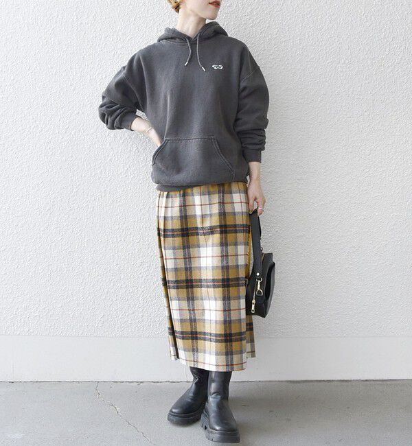 SHIPS any「O'NEIL OF DUBLIN: コンビ キルト スカート 23AW (83cm)」|スカート|