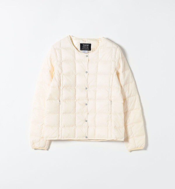 SHIPS any「《一部追加予約》TAION:〈手洗い可能〉インナー ショート ダウン ジャケット 24FW」|ダウン|