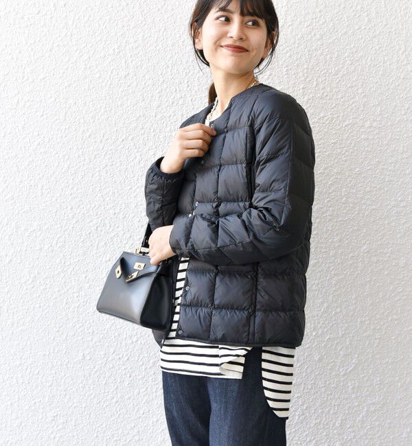 SHIPS any「《一部追加予約》TAION:〈手洗い可能〉インナー ショート ダウン ジャケット 24FW」|ダウン|