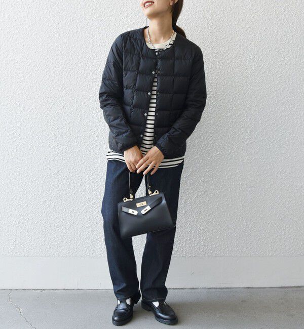 SHIPS any「《一部追加予約》TAION:〈手洗い可能〉インナー ショート ダウン ジャケット 24FW」|ダウン|