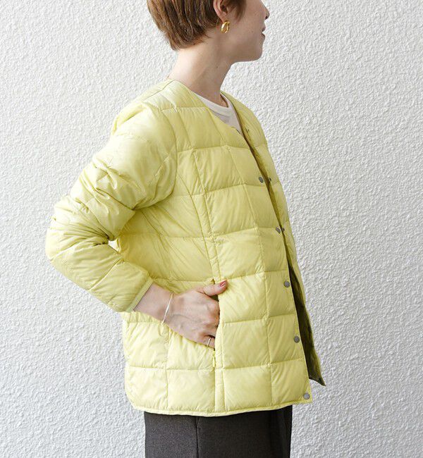 SHIPS any「《一部追加予約》TAION:〈手洗い可能〉インナー ショート ダウン ジャケット 24FW」|ダウン|