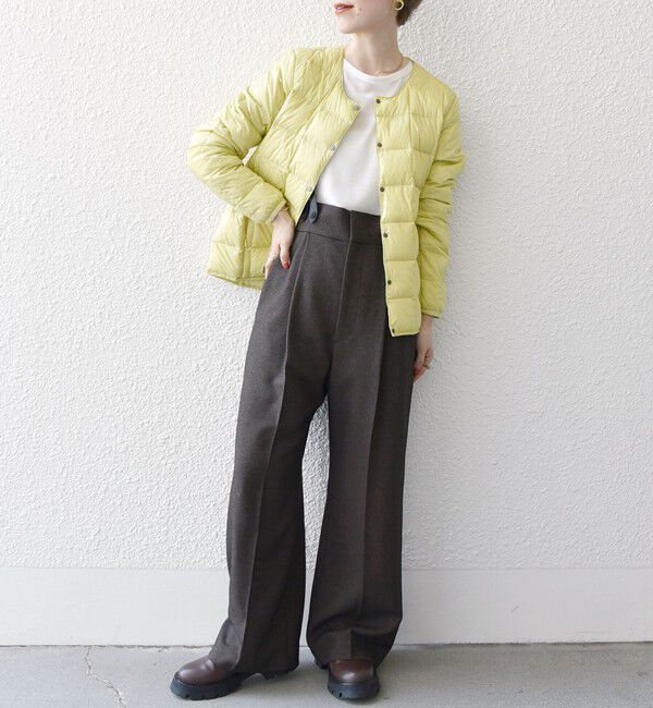 SHIPS any「《一部追加予約》TAION:〈手洗い可能〉インナー ショート ダウン ジャケット 24FW」|ダウン|