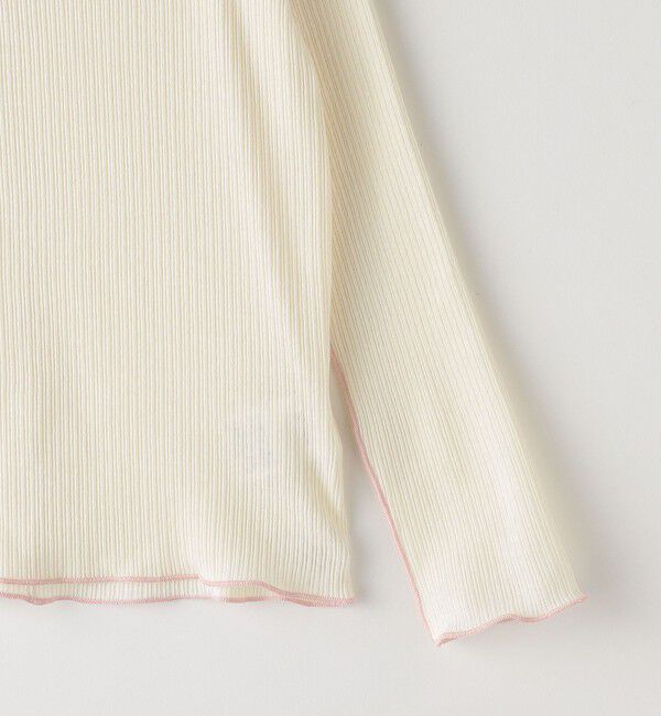 SHIPS KIDS「SHIPS KIDS:100～140cm / ドライ リブ メロウ ハイネック トップス」|Tシャツ・カットソー|