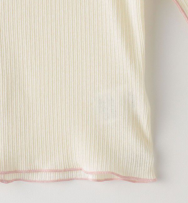 SHIPS KIDS「SHIPS KIDS:100～140cm / ドライ リブ メロウ ハイネック トップス」|Tシャツ・カットソー|