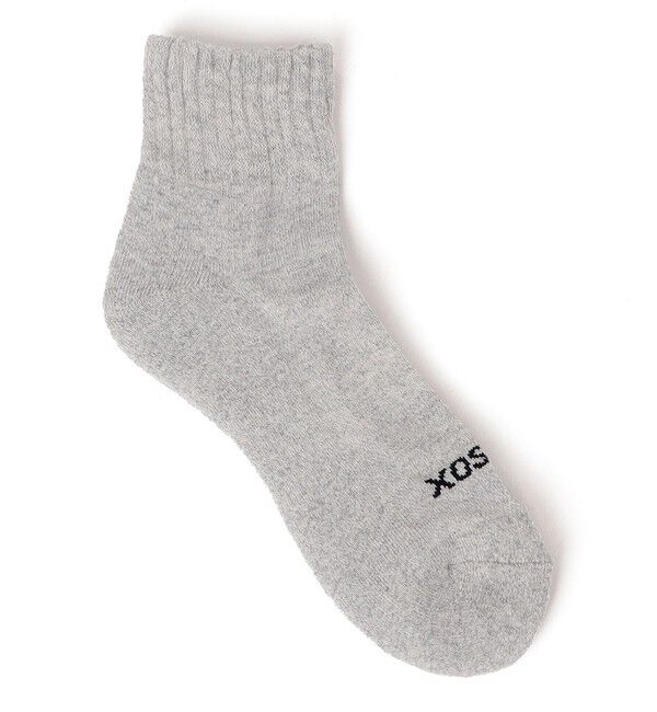 SHIPS any「VIBSOX:〈消臭・抗菌・防臭〉 ショート リブ ソックス」|ソックス|グレー