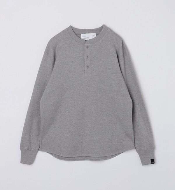 SHIPS「【SHIPS別注】THYARD:  ヘンリーネック サーマル 長袖 カットソー」|Tシャツ・カットソー|