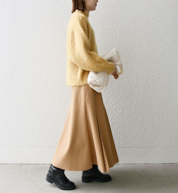 SHIPS any「《一部追加予約》SHIPS any: エア ニードル タック ミディ スカート」|スカート|