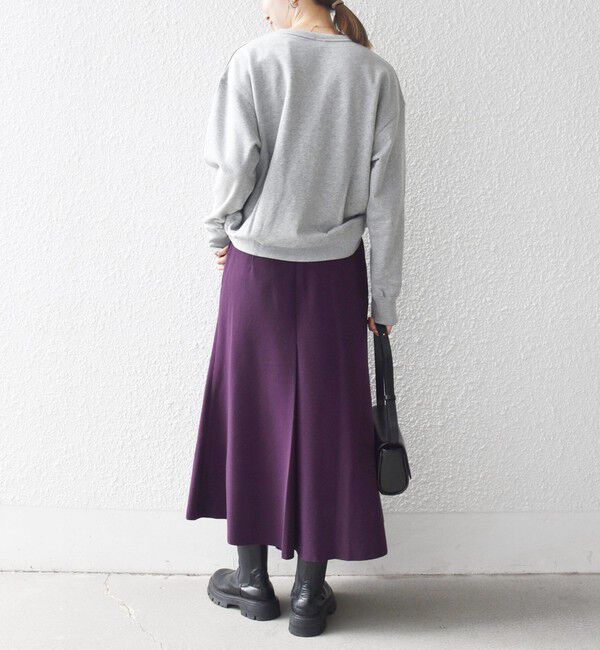 SHIPS any「《一部追加予約》SHIPS any: エア ニードル タック ミディ スカート」|スカート|