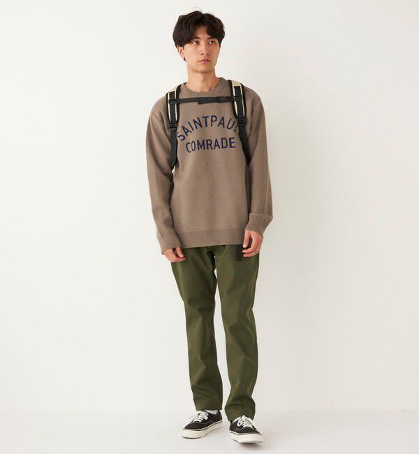 SHIPS Colors 「SHIPS Colors:〈手洗い可能〉ジャカード ロゴ ニット◇」|ニット・セーター|