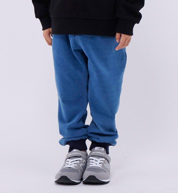 SHIPS Colors 「SHIPS Colors: 80～130cm / 〈洗濯機可能〉ストレッチ リブ パンツ◇」|その他|ブルー