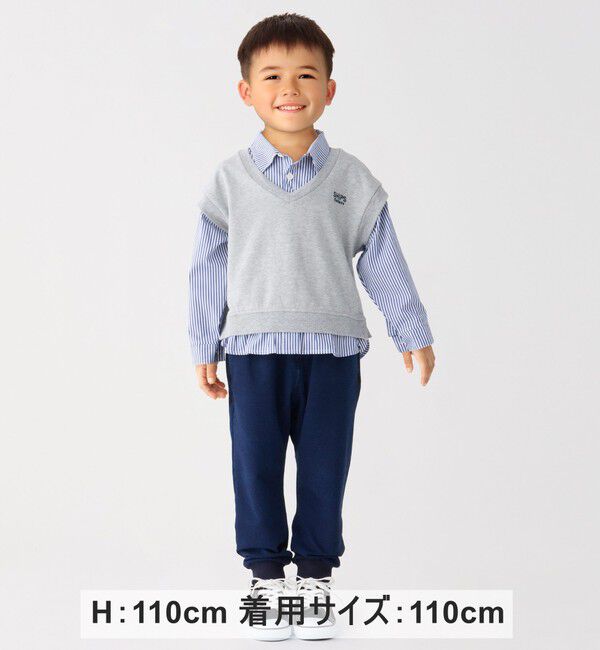 SHIPS Colors 「SHIPS Colors: 80～130cm / 〈洗濯機可能〉ストレッチ リブ パンツ◇」|その他|