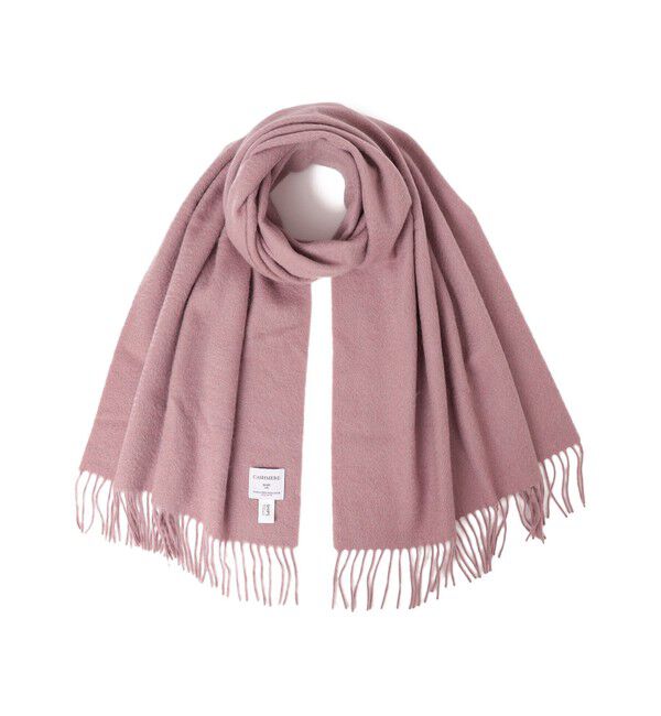 SHIPS Colors 「SHIPS Colors:カシミヤ ソリッド ストール」|ストール|ピンク