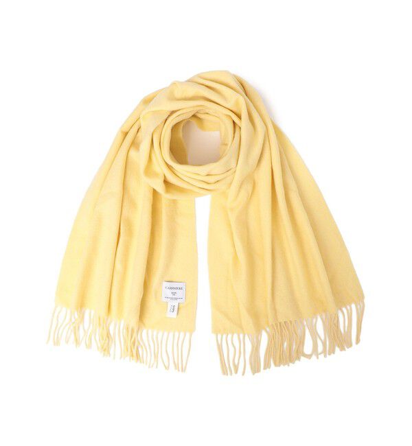 SHIPS Colors 「SHIPS Colors:カシミヤ ソリッド ストール」|ストール|クリーム