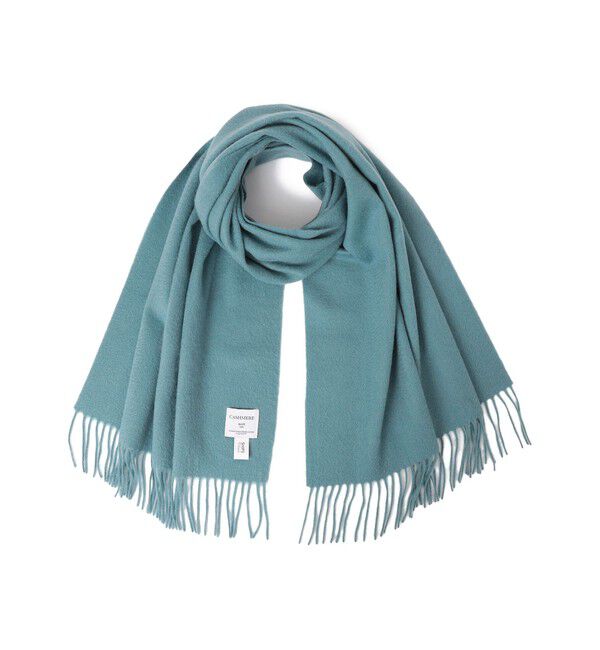 SHIPS Colors 「SHIPS Colors:カシミヤ ソリッド ストール」|ストール|ライトブルー