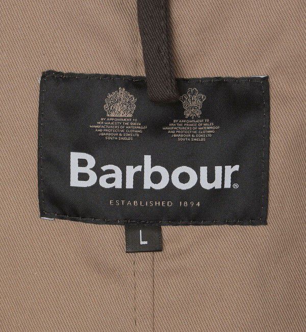 SHIPS「【SHIPS別注】Barbour: 3/4 COAT 4oz WAX COTTON」|ステンカラーコート|