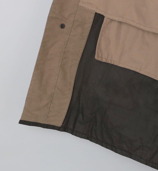 SHIPS「【SHIPS別注】Barbour: 3/4 COAT 4oz WAX COTTON」|ステンカラーコート|
