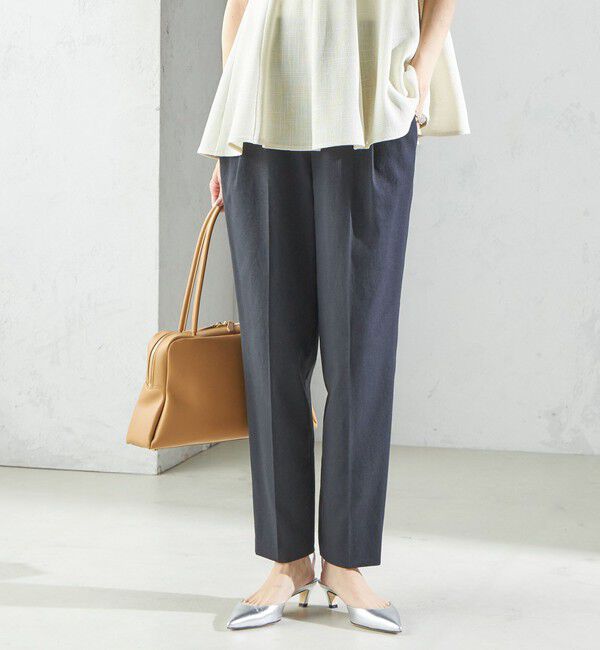 SHIPS for women「〈手洗い可能／UVカット〉ドライ オックス テーパード パンツ」|その他|