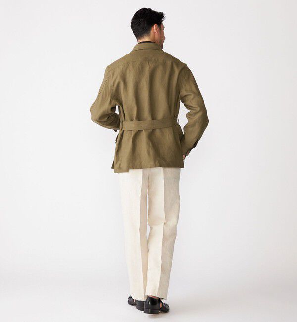 SHIPS「SHIPS: LES LESTON リネン サファリ ジャケット」|その他|