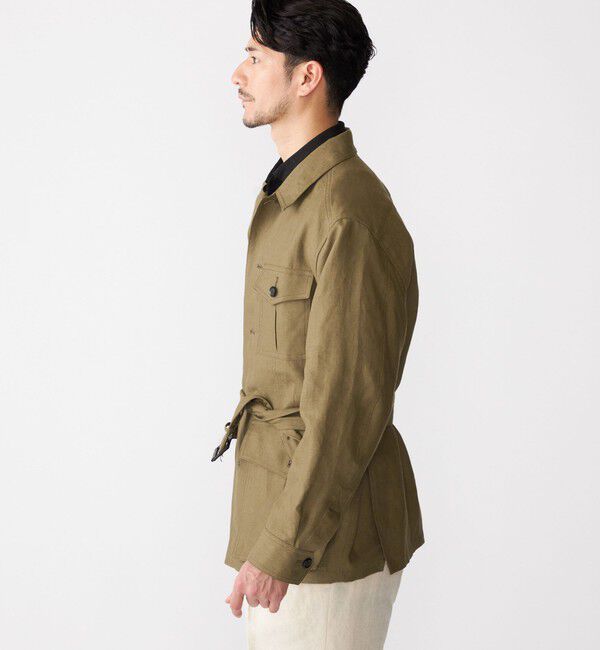 SHIPS「SHIPS: LES LESTON リネン サファリ ジャケット」|その他|
