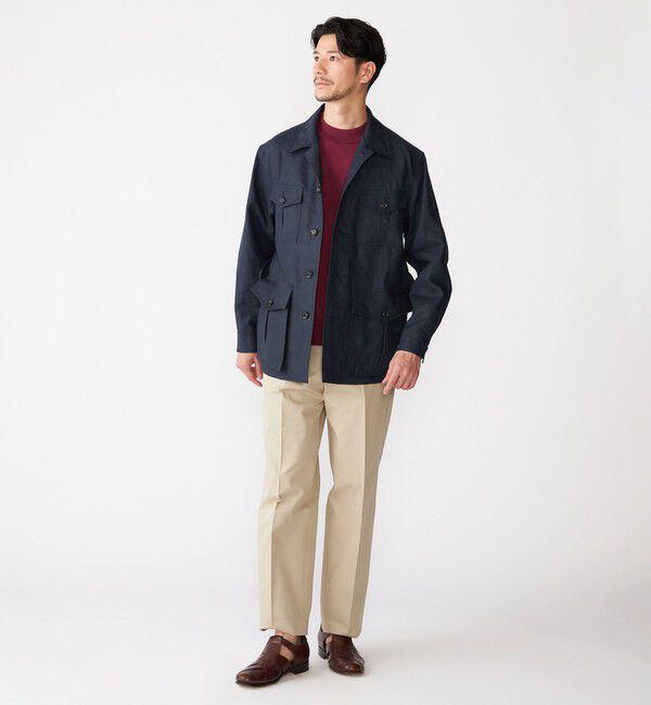 SHIPS「SHIPS: LES LESTON リネン サファリ ジャケット」|その他|
